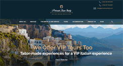 Desktop Screenshot of privatetouritaly.com